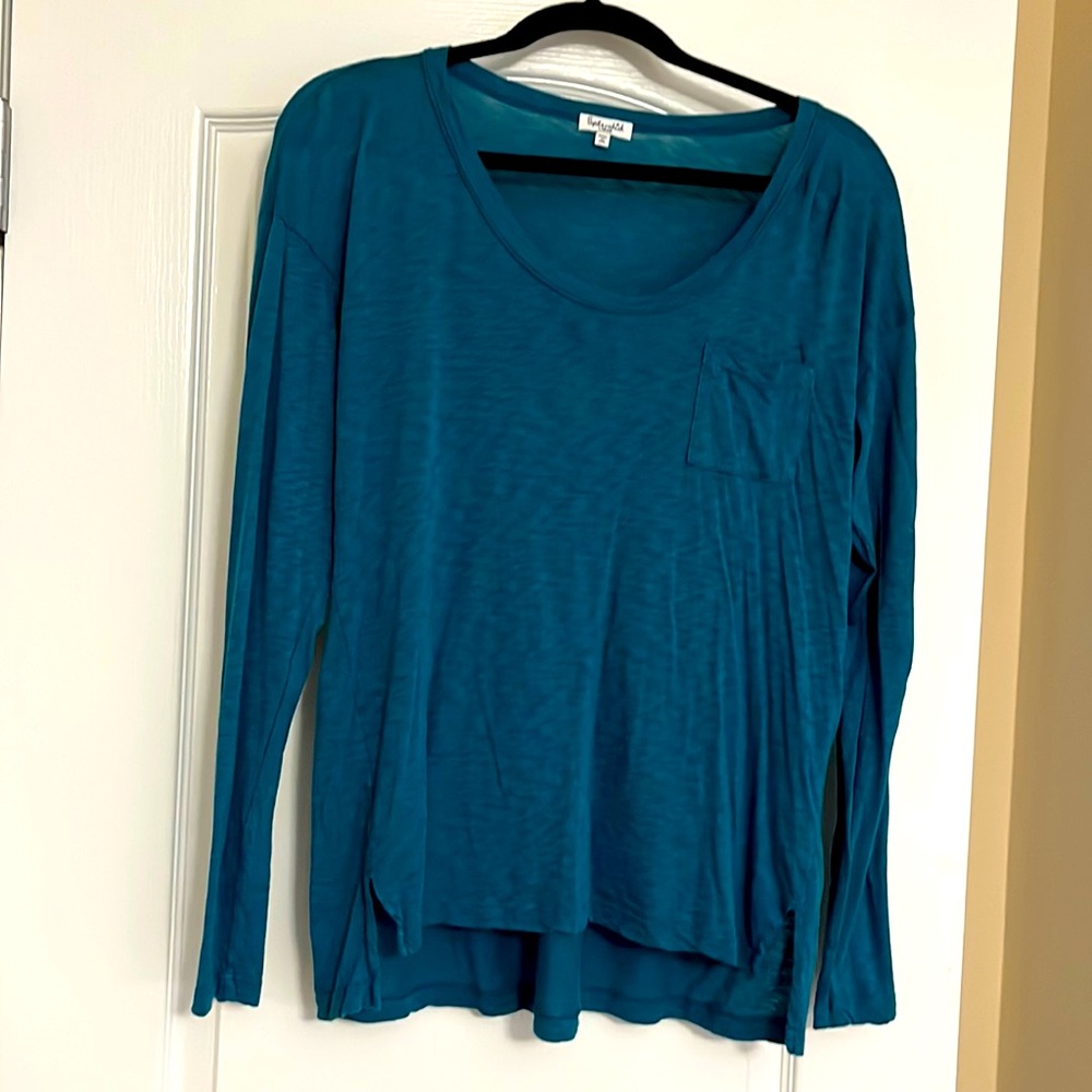 Splendid long sleeve layering top- size L- EUC washed never worn
